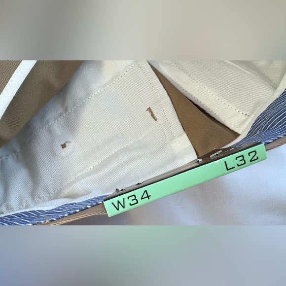 Axist Mens Dress Pants - Corporate‎ Khaki (34Wx 32) Cotton Blend - Khaki - New - Picture 10 of 12